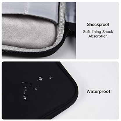 9-11 Inch Tablet Sleeve Case for 11-Inch iPad Pro M5 M4/Air M2 M3 M4 2024-2026/Air 10.9", Samsung Galaxy Tab S11 S9 S8 11"/A8/A9+/Galaxy Tab S7/A7/S6 Lite 10.4"/S5e/S4/S3/S2/S Pouch-Black - color: Black, size: 9-11 Inch