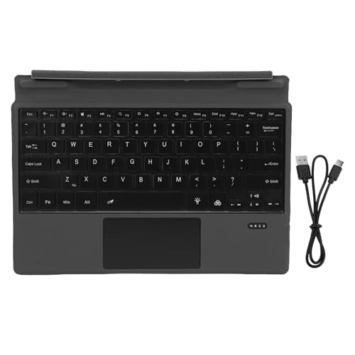 Yoidesu OEM Replacement Palmrest Keyboard with Touchpad for Latitude 7320 7310 Detachable Tablet, Magnetic Hinge, Backlit Keys, Compatible with K19M