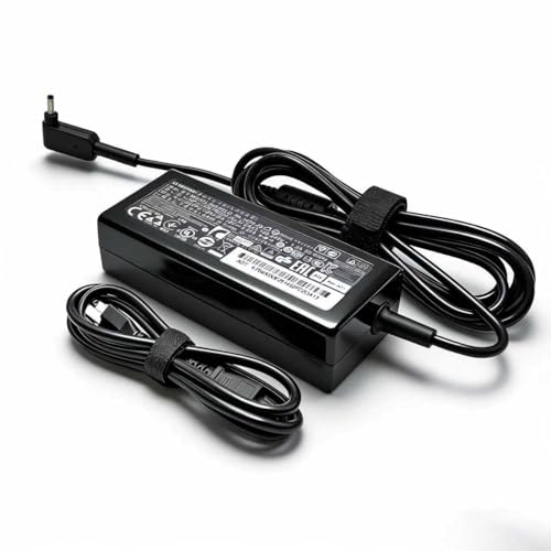 45W AC Laptop Charger Fit for Acer Travelmate Spin N16Q15 B1 B118-R | For acer TMB118-RN B118-G2-R B118-G2-RN TMB118-G2-R-C3GR TMB118-G2-R-C5YQ,P2 P214-51