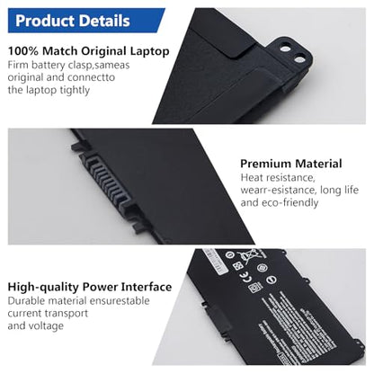 DJW HW03XL Battery Replacement for HP Pavilion 15-EG 15-EG0055NR 15-EG0067ST 15-EG0048NR 15-EH 15-EH1005NS 15-EH0177NG 15-EH0006NX 15T-EG 15Z-EH 17-CN 17-CP Series L96887-421 L96887-AC1 L96887-2B1 - size: HW03XL