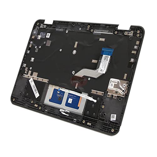 Laptop Palmrest Upper Case Top Cover with US Keyboard and Touchpad Mousepad Assembly Replacement (WFC Hole) for Lenovo 300e Chromebook Gen 3 82J9 82JA WiFi 5M11C94721 - color: Palmrest Assembly WFC WIFI 5M11C94721
