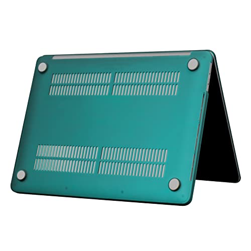 Se7enline for MacBook Pro 14 inch Case 2026-2021 M5 M4 M3 M2,Deep Teal | 2 in 1 Matte Hard Shell Laptop Case with Keyboard Cover Anti-Scratch Heat Dissipation Full Port Access Slim Lightweight - color: Deep Teal