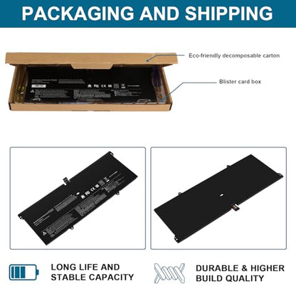 Futurebatt L16M4P60 L16C4P61 Battery Replacement for Lenovo Yoga 920 920-13IKB 920-131KB 920-13IKB-80Y7 80Y8 81TF Ideapad Flex Pro-13IKB Yoga 6 Pro-13IKB L16C4P61 5B10N01565 5B10W67249 5B10N17665 - size: L16M4P60 13.23*5.63*0.98 in