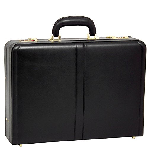 McKlein HARPER, Leather 4.5" Expandable Laptop/Computer & Tablet Business Briefcase Attaché Bag, Men Women Laptop Briefcase, Laptop Compartment bag, Tablet Pocket bag, Business Bags, Travel Cases