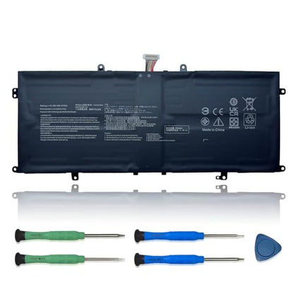 C41N1904 Laptop Battery Replacement for Asus ZenBook 13 UX325EA BX325JA UM325SA UM325UA UX325JA 14 UX425EA UM425IA UX425JA Flip 13 UX363EA Flip S UX371EA Series 15.48V 67Wh 4347mAh - size: 10.73*4.42*0.25 inch C41N1904
