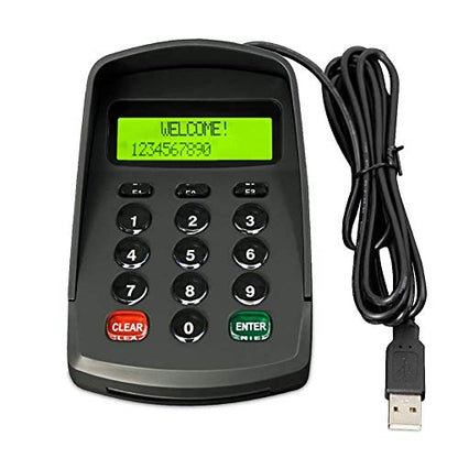 XCRFID USB 15 Keys Keypad Numeric Keyboard Numpad for Bank,Telecom, Mobile Unicom Business Hall Counter, Financial POS Payment System Digital Keyboard (YD541-Plaintext No Sound) - color: YD541-Plaintext No sound