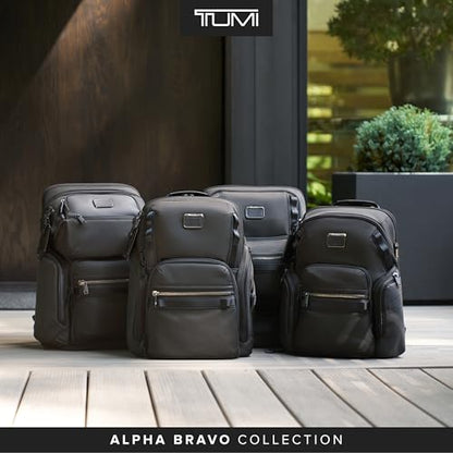 TUMI - Alpha Bravo Nomadic Backpack - Men's Durable Carry On Bag - 18.8" X 15.0" X 9.0" - Fits up to 15" Laptop - Black - color: Black