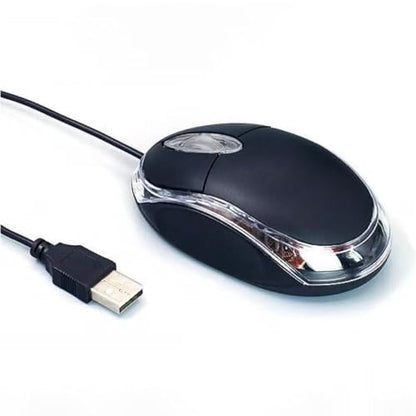 Guiheng 2 Pack Wired Mini Optical Mouse Computer Mouse Ergonomic Mouse with USB Mouse for Laptop PC Desktop mice Compatible with Windows Linux Mac fit for Office Business Home,Kids（Black） - color: 2 pack black