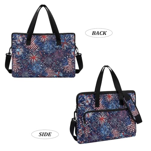 Laptop Sleeve, Laptop Cover with Adjustable Strap Computer Bag Tablet Notebook Sleeves Handbag Messenger Briefcase - color: America 250