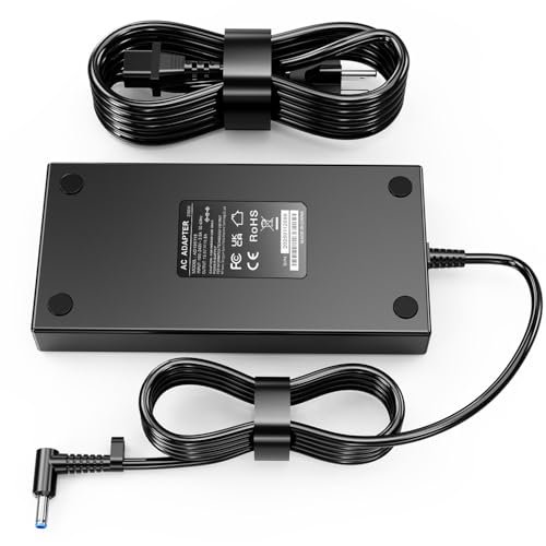230W AC Charger for HP OMEN 16-b000 16-b1000 16-c0000 16-ek1000 17-cb1000 Max 16 Victus 16-e1000 16-d1000 ZBook Fury 16 17 Studio 16 Power 16 G11 Laptop Power Supply Adapter