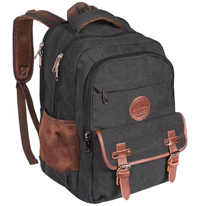 Ama Dablam Premium Original Canvas Backpack/ 17”Laptop/XL-30L/ Many Pockets | Strong Zippers | Thick Cotton | College Travel