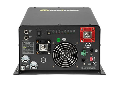 Spartan Power Inverter Charger 2200 Watt 12V Pure Sine Wave SP-IC2212 - color: 12 Volt, size: 2200 Watts