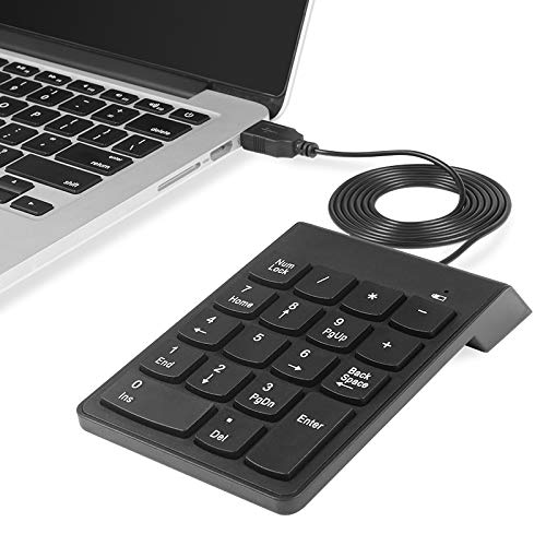 Kadaon Numeric Keypad,USB Keypad, USB 18 Key Number Numeric Keypad Keyboard for Laptop/Notebook PC Computer