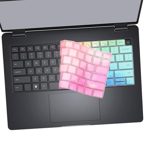 Keyboard Cover for 2026 2025 Dell Pro 14 PC14250/14255,Pro 14Plus PB14250/14255,Pro 14Max MC14250/14255 14 inch Laptop (NOT FIT Dell Pro 14 PA14250) US Protective Keyboard Skin-Colorful - color: Colorful