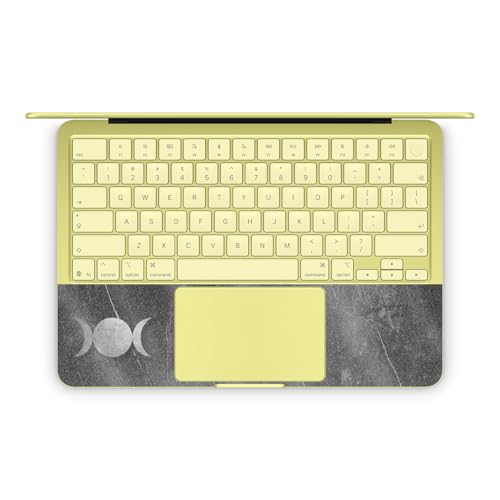 Glossy Glitter Laptop Skin Compatible with Apple MacBook Neo - Iron Goddess - Premium 3M Vinyl Protective Wrap Decal Cover - Easy to Apply | Crafted in the USA by MightySkins - color: Iron Goddess, size: MacBook Neo Full Cover Skin, style: Glossy Glitter