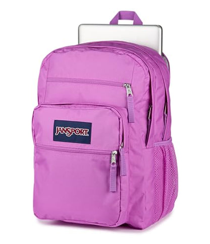 JanSport Laptop Backpack - Computer Bag with 2 Compartments, Ergonomic Shoulder Straps, 15” Laptop Sleeve, Haul Handle - Digital Fuchsia - color: Digital Fuchsia
