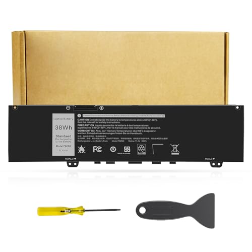 Futurebatt F62G0 Laptop Battery for Dell Inspiron 13 7000 7373 7386 2-in-1 7370 7380 5370 P83G P87G P91G P83G001 P83G002 P91G001 P87G001 Vostro 13 5370 Series F62GO 39DY5 039DY5 RPJC3 0RPJC3 - size: F62G0 11.38 4.53 0.73in