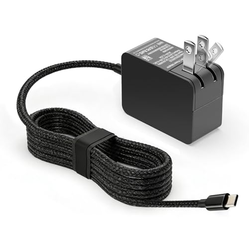 45W USB C Surface Charger Compatible with Microsoft Surface Pro 12" Copilot + PC, Surface Pro 13"，Surface Laptop 13" Snapdragon X Plus, Surface Go Power Adapter