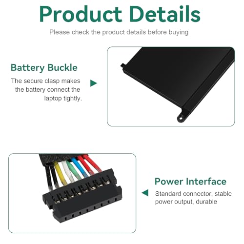 Futurebatt L19C3PDA L19M3PDA Laptop Battery Replacement for Lenovo ThinkBook 14 15 (G2 ITL, G3 ACL, G2 are, G3 ITL, G4 ABA) Series L19L3PDA L19M3PDA L19D3PDA SB10Z21196 SB10Z21203 - size: L19L3PDA 8.78×4.88×1.06 in