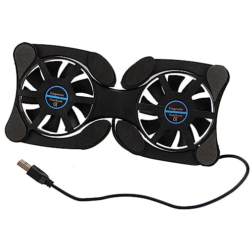 Laptop Cooling Base Foldable Laptop Notebook Cooler Cooling Pad Ergonomic Ventilated with Fans Fits 11-18 Inches Notebook Cooling Base