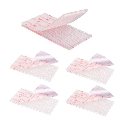 3M Dual Lock 2in x 4in 4pcs, EZ Pass Holder/IPass/IZoom/Sunpass, Adhesive Mounting Strips Clear Fastener - size: Clear 2in x 4in x 4pcs