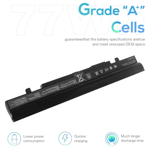 Futurebatt 5200mAh Battery for Asus U56 U46 U46E U46J U46S U56E U56J U56S Fits A32-U46, A42-U46 - size: A42-U46