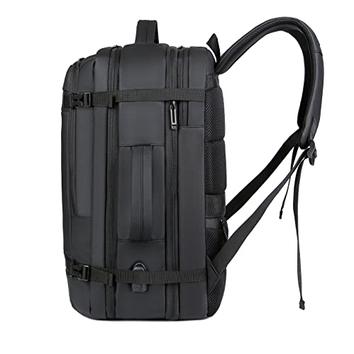 Laptop Backpack for Men Travel Large Capacity - Fits up to 17.3-inch Notebooks Business Computer Bag - color: Black281