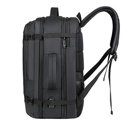 Laptop Backpack for Men Travel Large Capacity - Fits up to 17.3-inch Notebooks Business Computer Bag - color: Black281