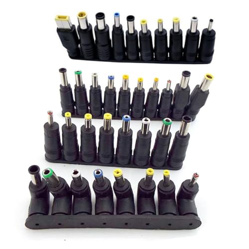 Multifunctional Power Adapter Set Including 8pcs/10pcs Connectors Conversion Adapters for Laptops Notebook Laptop Adapter - color: 10 piece set B