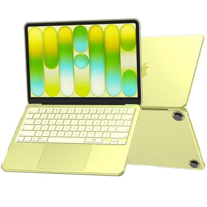 Soonjet for MacBook Neo Case 13 inch 2026 A3404 Clear Mac Laptop Cover | 100% Color Match, Citrus Yellow Matte, Protective Hard Shell, Ultra Thin & Light, Anti Crack Fingerprint Scratch, Durable - color: Citrus Clear