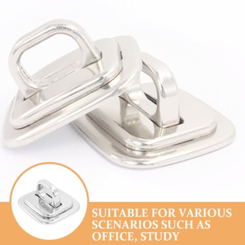 Laptop Security Lock Fixed Base Plate 2pcs, Computer Lock Anchor for Office and School, Compatible with Multiple Models, External Anti-Theft Cable Security Anchor