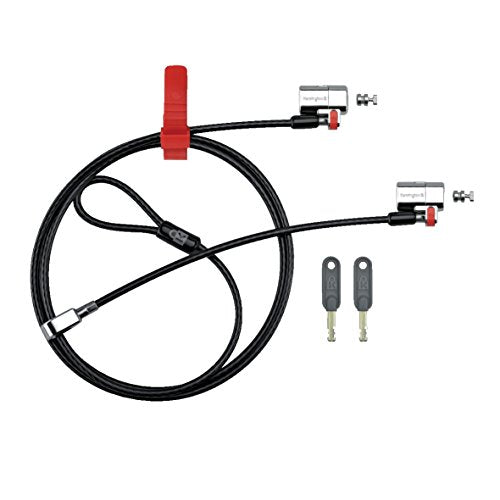 Kensington K64638WW ClickSafe Keyed Twin Laptop Lock