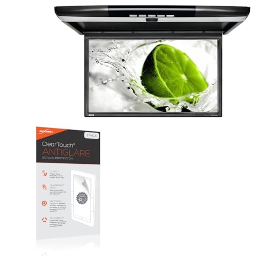 BoxWave Screen Protector Compatible With Pyle PLRV1525 (15.6 in) - ClearTouch Anti-Glare (2-Pack), Anti-Fingerprint Matte Film Skin