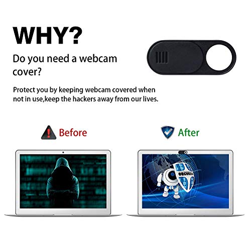 Webcam Cover Slide, Ultra Thin Round Hole Laptop Camera Cover Slide Blocker for Computer MacBook Pro iMac PC Tablet Notebook Surface Pro Echo Show Camera, Ultra Thin Privacy Protector（6 pack） - size: 1.1in*0.39in*0.03in