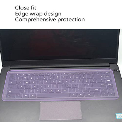 Keyboard Cover Protector Notebook Laptop Accessories Keyboard Skin 15-17 inch Soft Silicone 12-14 inch Waterproof Keyboard Film(Blue)