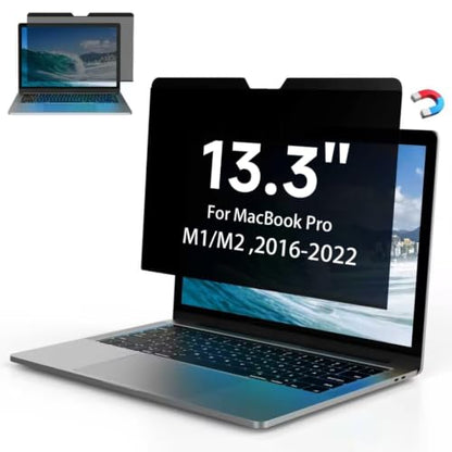 Yamaya Laptop Privacy Screen Magnetic MacBook Pro 13 Inch (2016-2022, M1,M2) and MacBook Air 13 Inch(2018-2021, M1),Magnetic Removable Computer Screen Privacy Shield for Mac 13Inch - size: MacBook 13inch