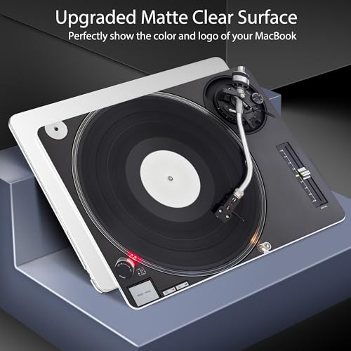 for 2026 MacBook Air 13-inch Laptop Case M5 2026 M4 2025 M3 2024 M2 2022 Release Model A3449 A3240 A3113 A2681, Hard Shell Cover for MacBook Air 13.6 inch, DJ Turntable - color: DJ Turntable
