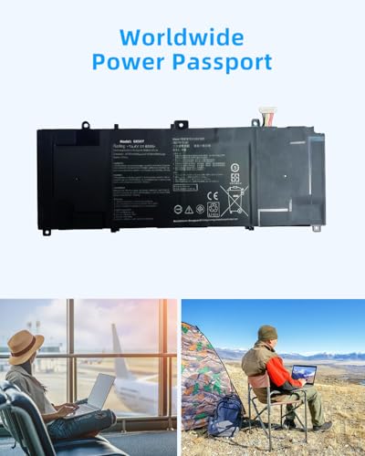 66Wh C41N1903 Laptop Battery Replacement for ASUS ExpertBook B9 B9450FA B9400CEA B9400CEA Series Notebook B9450FA-BM0160R B9450FA-BM0161R B9450FA-BM0162R B9450FA-BM0163R 15.4V High Performance - style: C41N1903