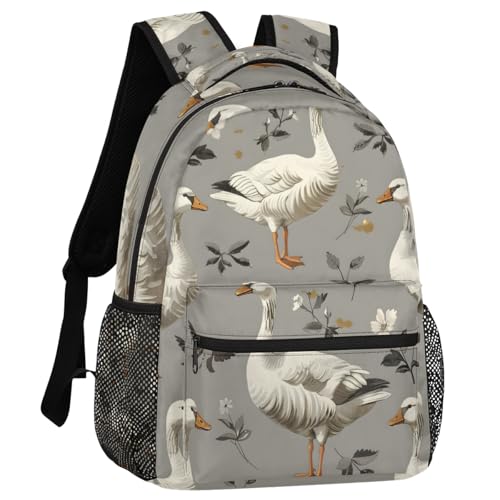 Wild Duck Backpack for Women Men Shoulder Computer Laptop Adults Backpack Animal Sports Hiking Gym Workout Travel Casual Daypack - color: Multicolor 5