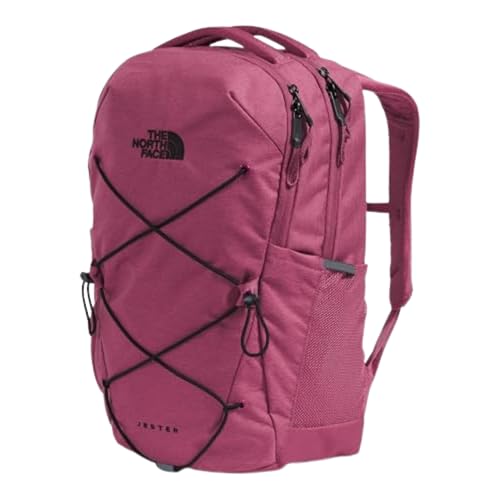 THE NORTH FACE Women's Jester Everyday Laptop Backpack - PFAS Free, Cyber Berry Dark Heather, One Size - color: Cyber Berry Dark Heather, size: One Size