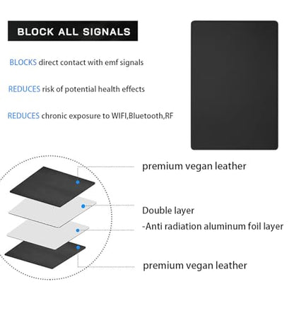 Ipad Protection Shield Pad, Radiation Protect & Heat Shield, for Ipad/Cell Phones Laptops, Tablets, Notebooks Laptop Pad (12"x7.8")