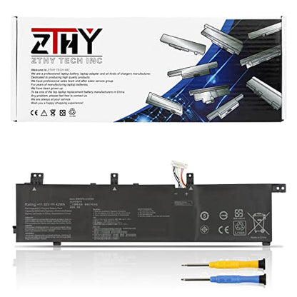 ZTHY C31N1843 Laptop Battery Replacement for ASUS VivoBook S14 S432FA S432FL Vivobook S15 S532 S532FA S532FL X432FA X432FL X432FLC X532FA X532FL X532FLC S432FA-EB008T S532FA-DH55 S532FA-DB55 42Wh - size: 12.01*4.53*0.31 inch C31N1843