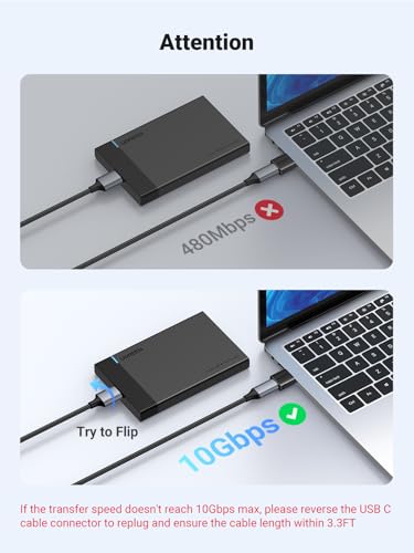 UGREEN USB to USB C Adapter 3Pack, 10Gbps Female to Male Converter | Slim Design, for iPhone 17 16 15 14 13 Plus Pro Max,iPad Air Mini 6 7,Samsung Galaxy S23 S24,iPad Air