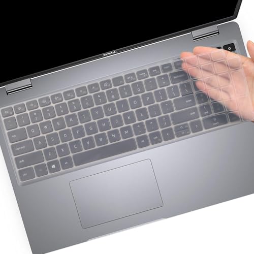 Keyboard Cover for Dell Latitude 3540 3550 5520 55215530 5531 5540 5550 & Precision 3590 3591 3580 3581 3560 3570 3561 3571 Laptop, Dell Latitude 15.6 inch 2025 2024 2023 2022 Keyboard Skin-Clear - color: Clear