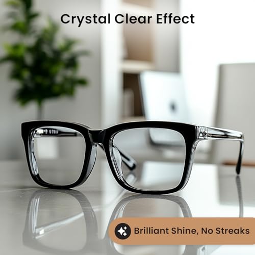 EVEO Eyeglass Cleaner Spray - No Streaks Technology with Microfiber Cleaning Cloth- Glasses Cleaning Kit - Glasses Cleaner Spray with Lens Cleaner Cloth - Screen & Eye Kit - 1 Pack - size: 2 Piece Set