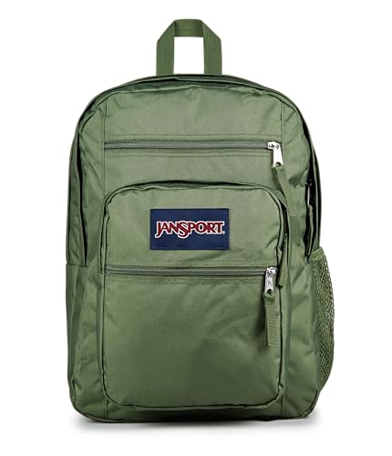 JanSport Laptop Backpack - Computer Bag with 2 Compartments, Ergonomic Shoulder Straps, 15” Laptop Sleeve, Haul Handle - Cargo Green - color: Cargo Green