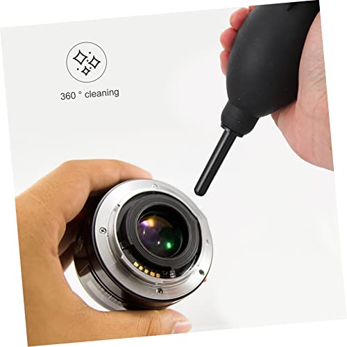 Lurrose 2Pcs Camera Air Blower Portable Lens Air Blower for DSLR Camera Lens Keyboard Computer Laptop and Phone Dust Removal Ergonomic Handheld Duster for Cleaning