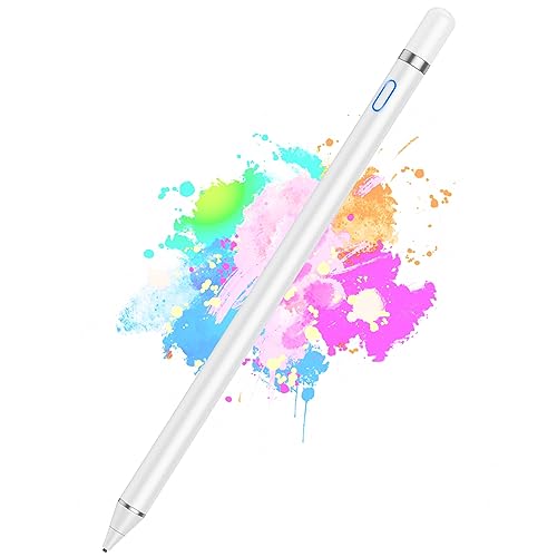 Active Stylus Pens for Touch Screens, Digital Stylish Pen Pencil Rechargeable Compatible with Most Capacitive Touch Screens