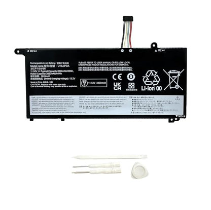 L19M3PDA Laptop Battery Replacement for Lenovo ThinkBook 14 G2 ITL are / 14 G3 ACL ITL / 14 G4 ABA IAP / 15 G2 ITL are / 15 G3 ACL ITL /15 G4 ABA IAP Series L19L3PDA L19D3PDA L19C3PDA