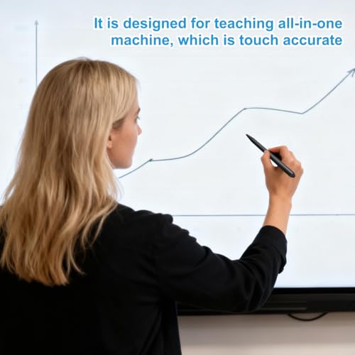 Angoily Touch Screens Stylus Pen Set of 2 Dual-Tip Screen Touch Pens for Teaching All-in-One Machines Interactive Whiteboards Business Meetings Classroom Use 6.29 Inch